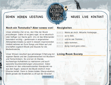 Tablet Screenshot of dying-lizard-tonstudio.de
